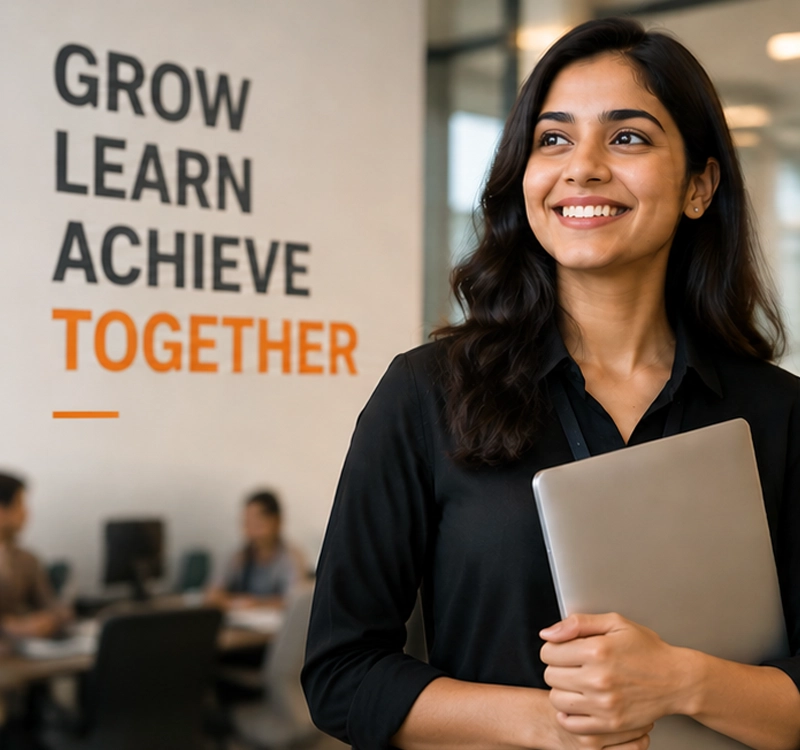 Professional career growth and opportunities