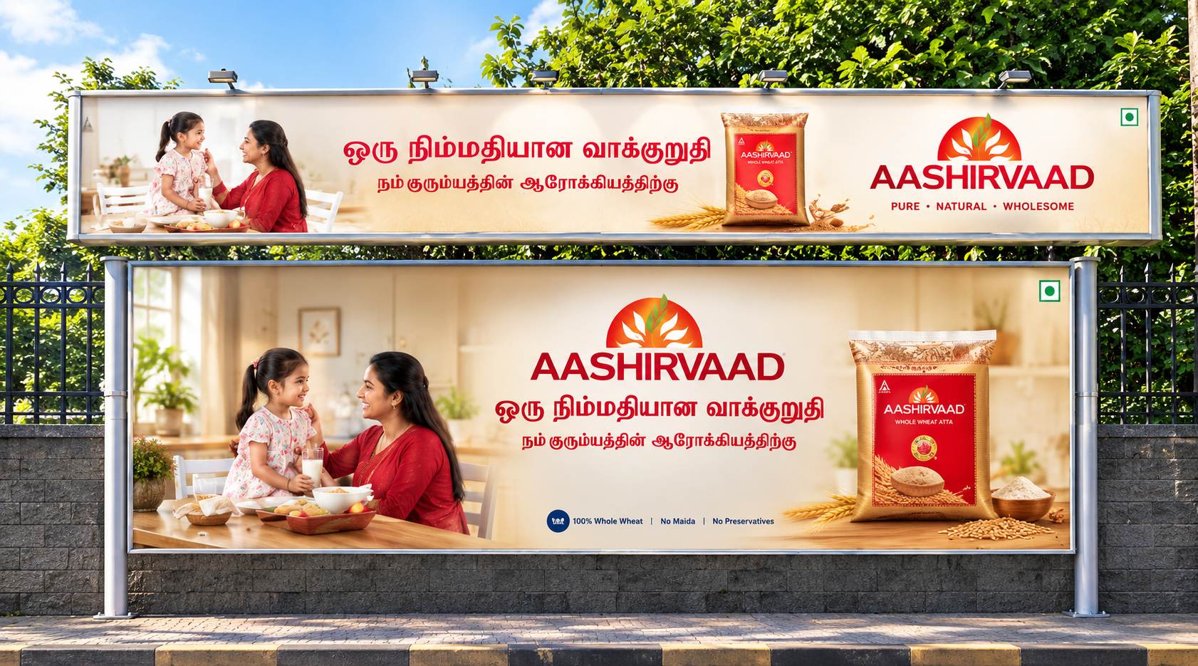 Bus Shelter Branding
